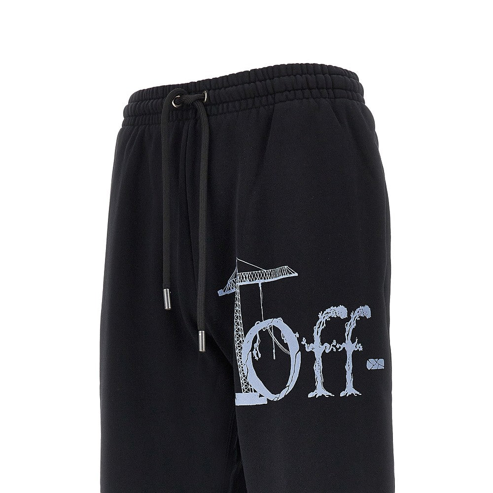 Off White Men 'Spices Arrow' Cotton Sweatpants OFF-WHITE