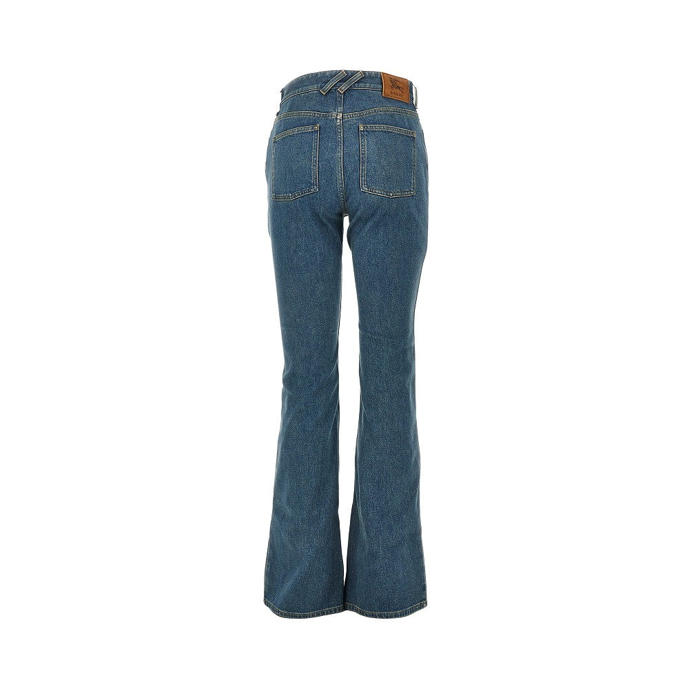Burberry Women Stretch Denim Bootcut Jeans BURBERRY