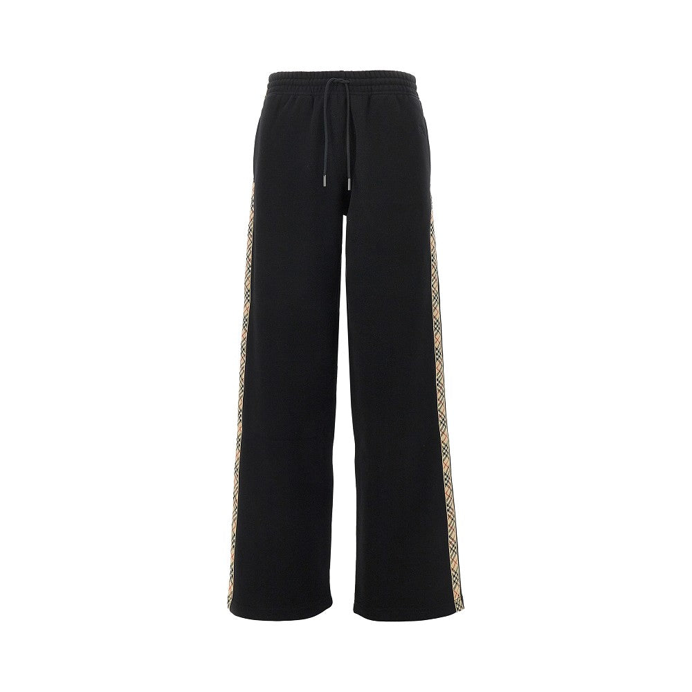 Burberry Women Sweatpants With Check Trimmings BURBERRY