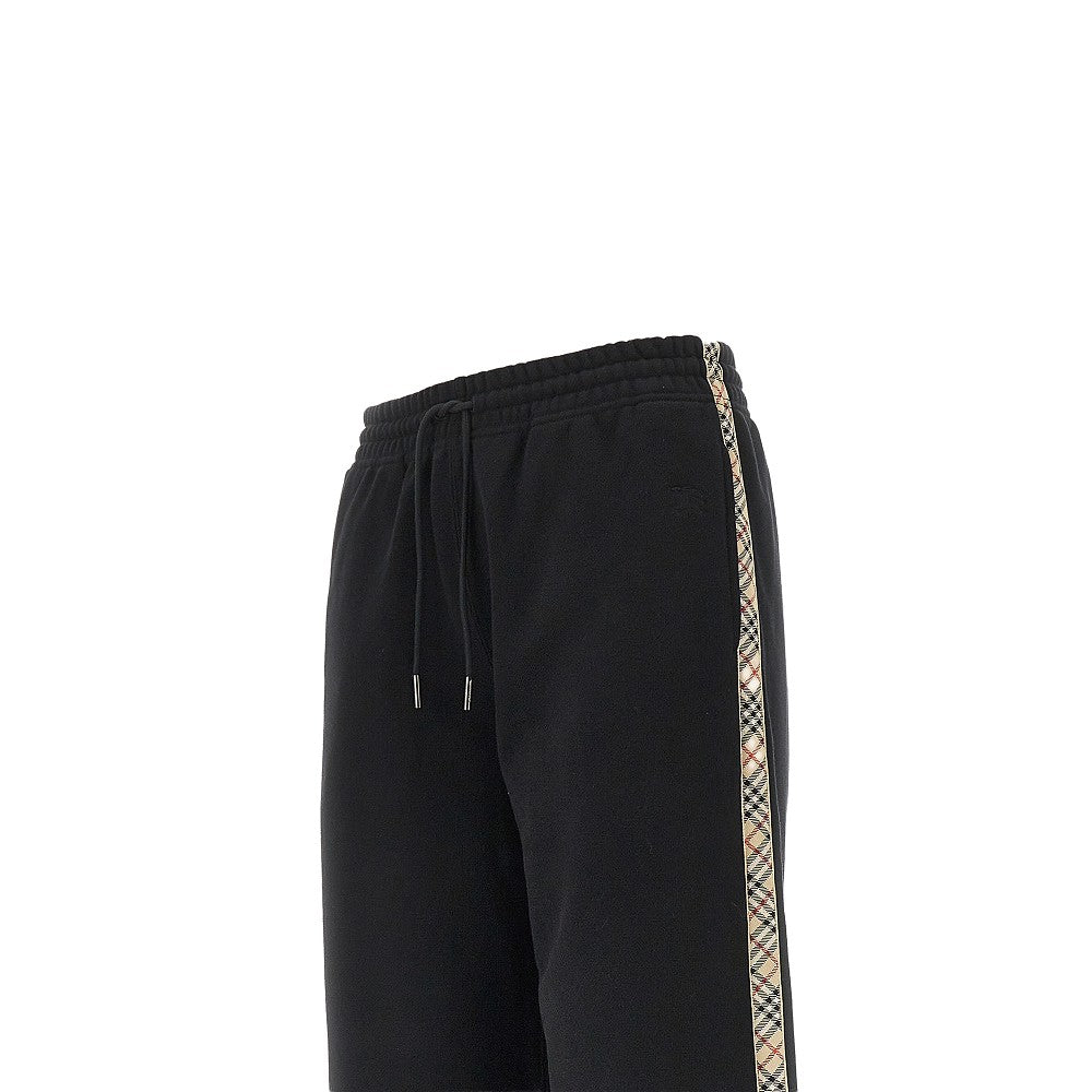 Burberry Women Sweatpants With Check Trimmings BURBERRY