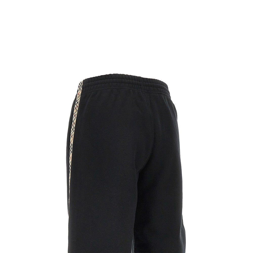 Burberry Women Sweatpants With Check Trimmings BURBERRY