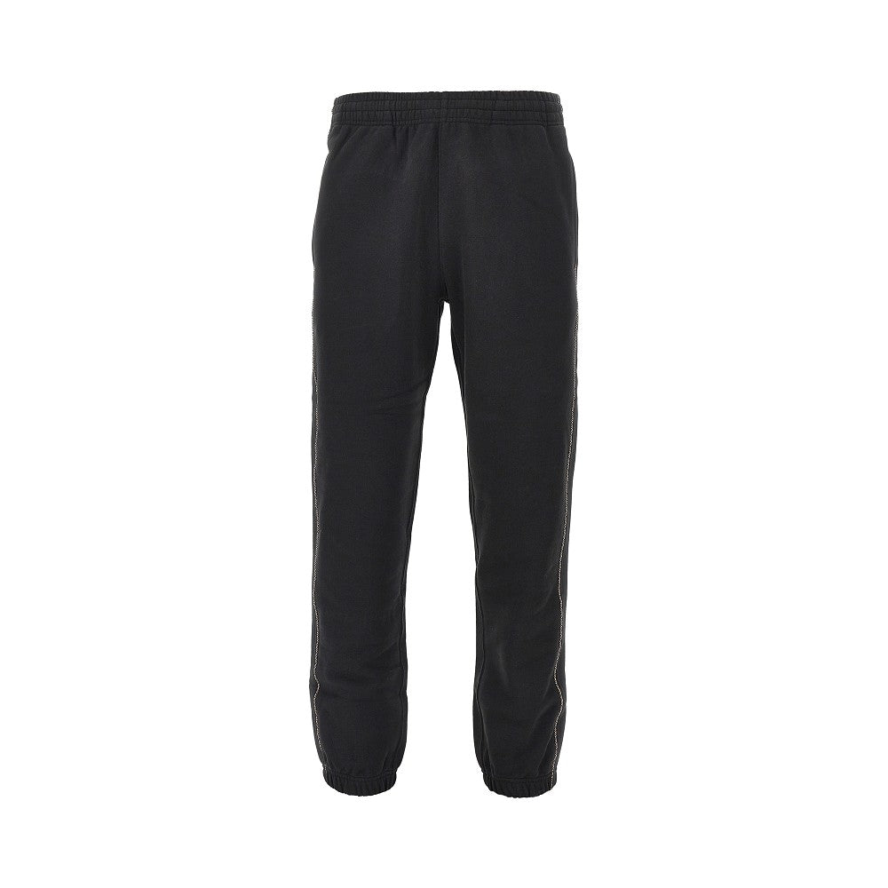 Burberry Men Sweatpants With Check Piping BURBERRY
