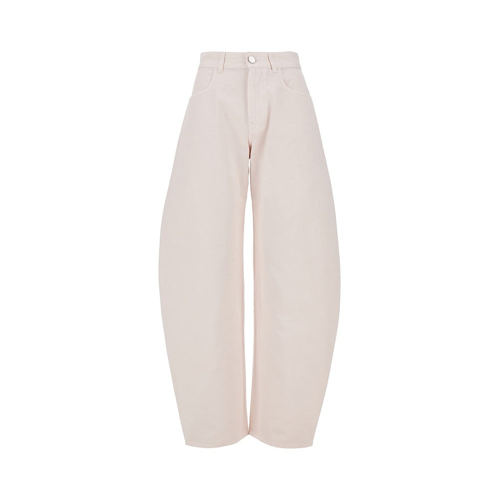 Alaia Women Denim Rounded Pants ALAIA