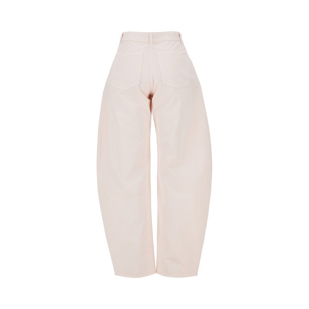Alaia Women Denim Rounded Pants ALAIA
