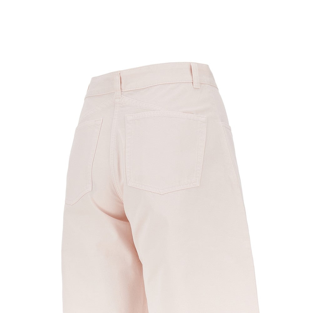 Alaia Women Denim Rounded Pants ALAIA