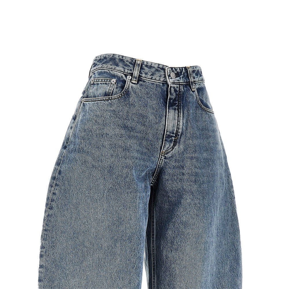 Alaia Women Curved Five-Pocket Jeans ALAIA