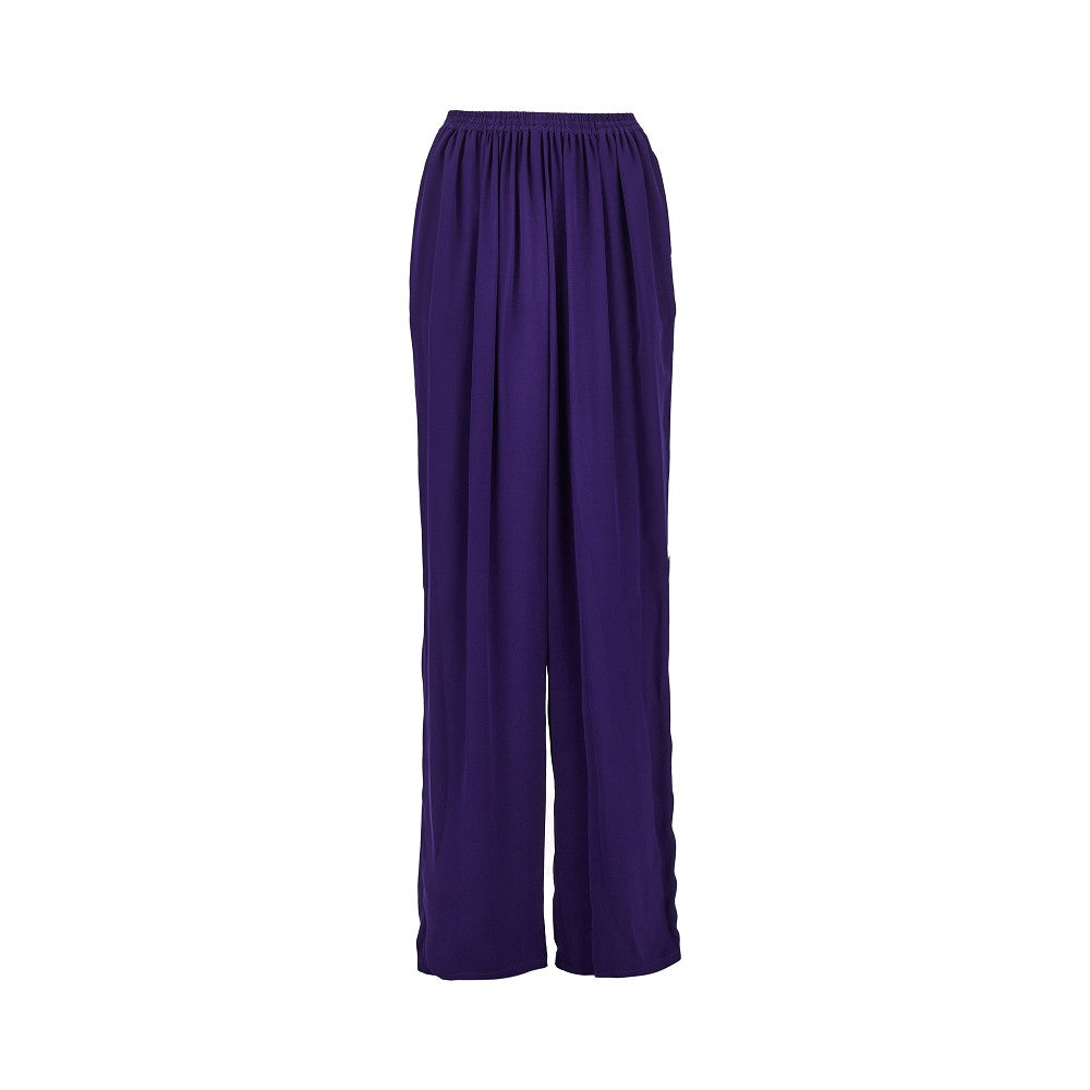 Alaia Women Elasticated Waist Cady Pants ALAIA