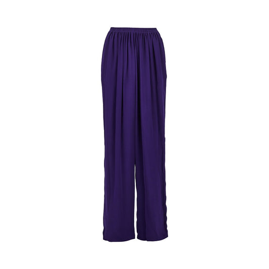 Alaia Women Elasticated Waist Cady Pants ALAIA
