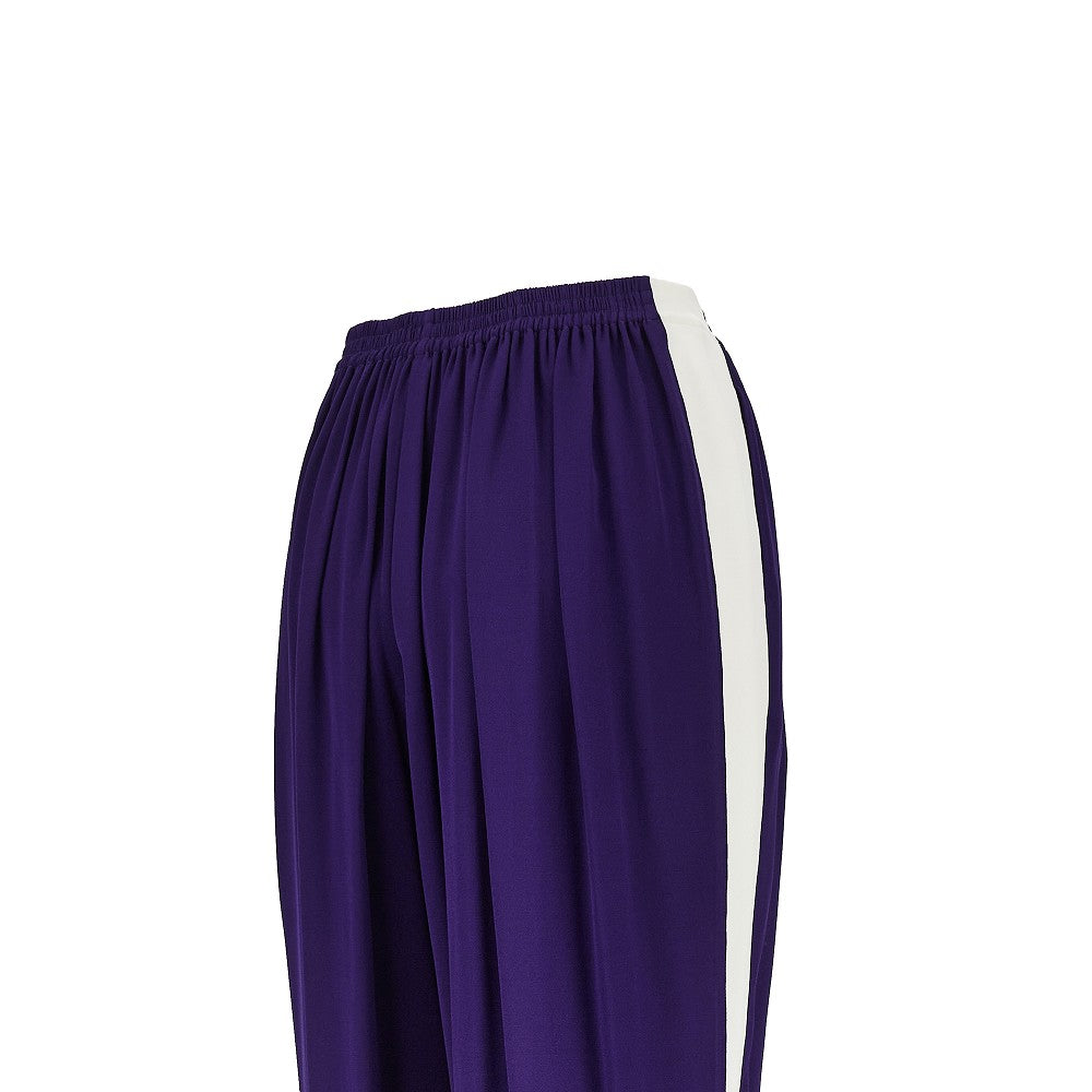 Alaia Women Elasticated Waist Cady Pants ALAIA
