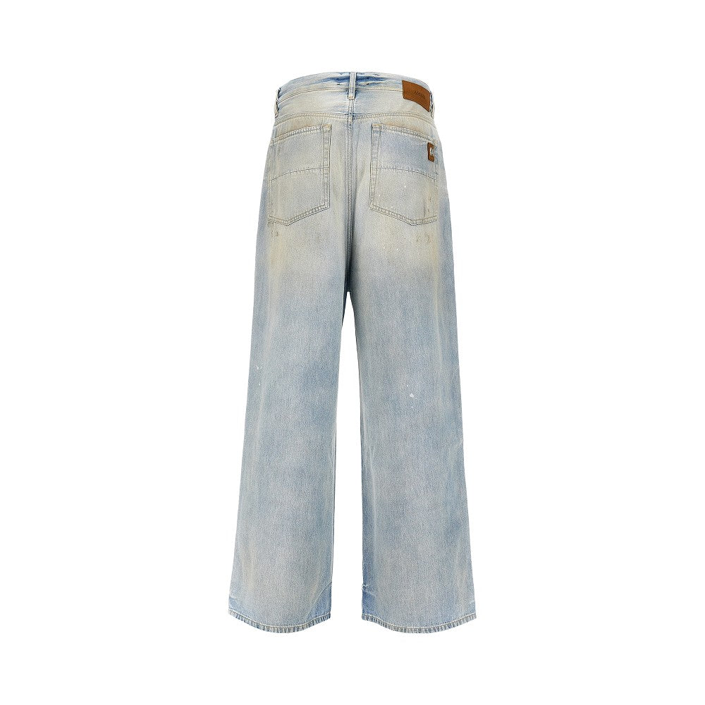 Amiri Men Used Effect Baggy Jeans AMIRI