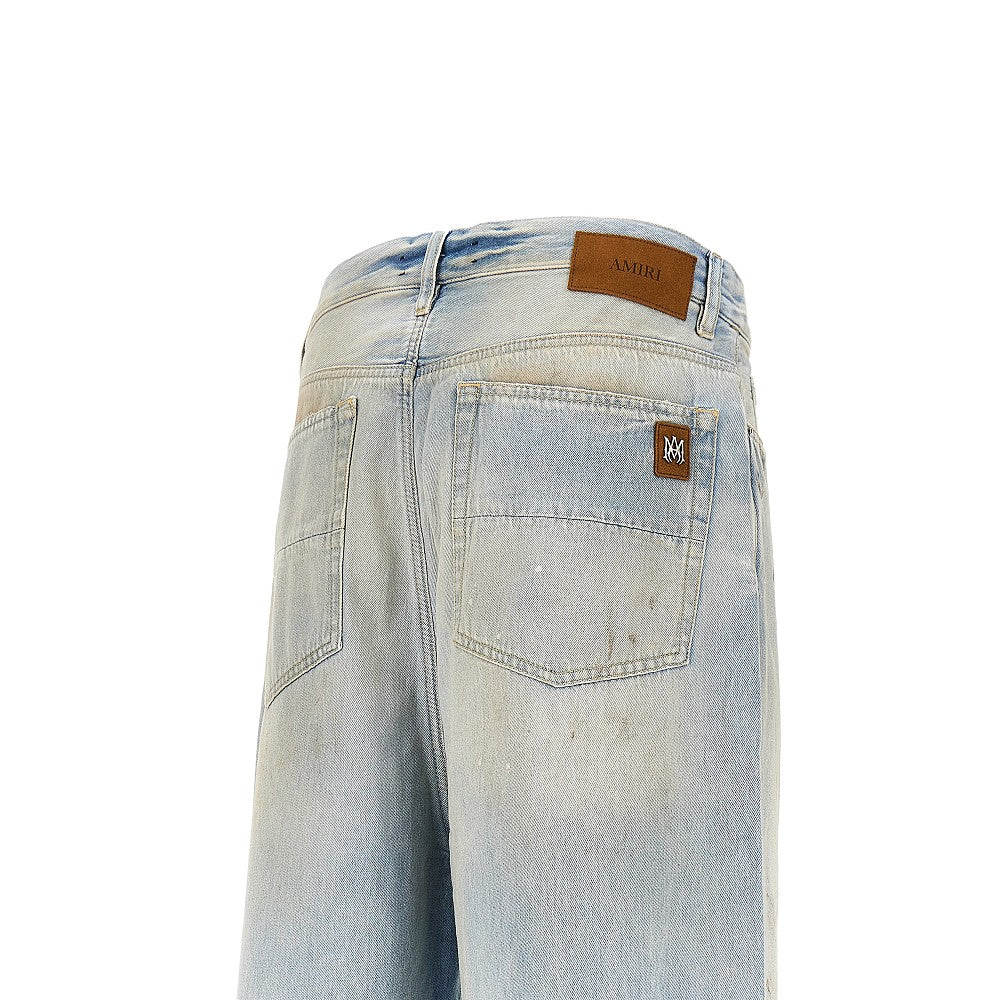 Amiri Men Used Effect Baggy Jeans AMIRI