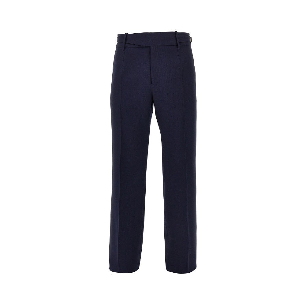 Dolce&Gabbana Men Wool Pants With Waist Straps DOLCE & GABBANA
