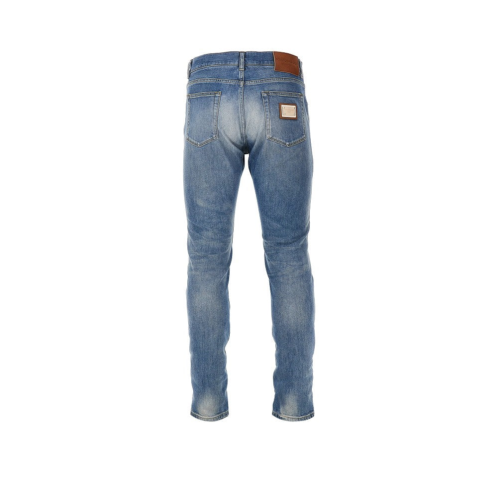 Dolce&Gabbana Men Stretch Denim Slim Fit Jeans DOLCE & GABBANA