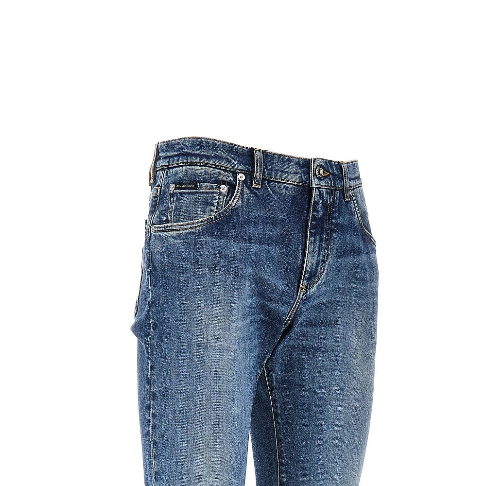 Dolce&Gabbana Men Stretch Denim Slim Fit Jeans DOLCE & GABBANA