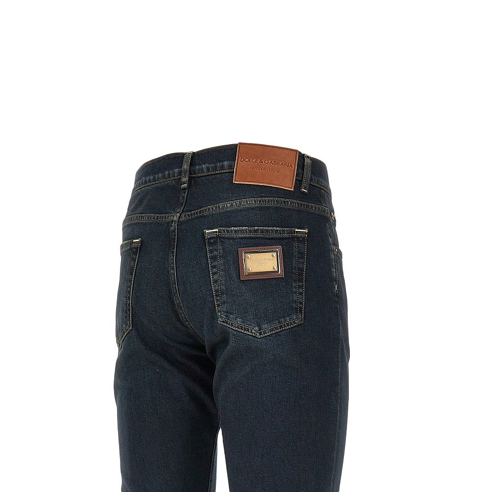 Dolce&Gabbana Men Stretch Denim Slim Fit Jeans DOLCE & GABBANA