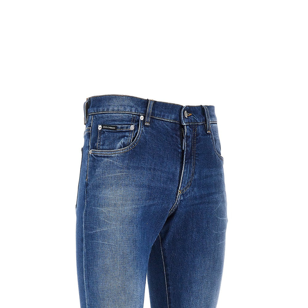 Dolce&Gabbana Men Stretch Denim Slim Fit Jeans DOLCE & GABBANA