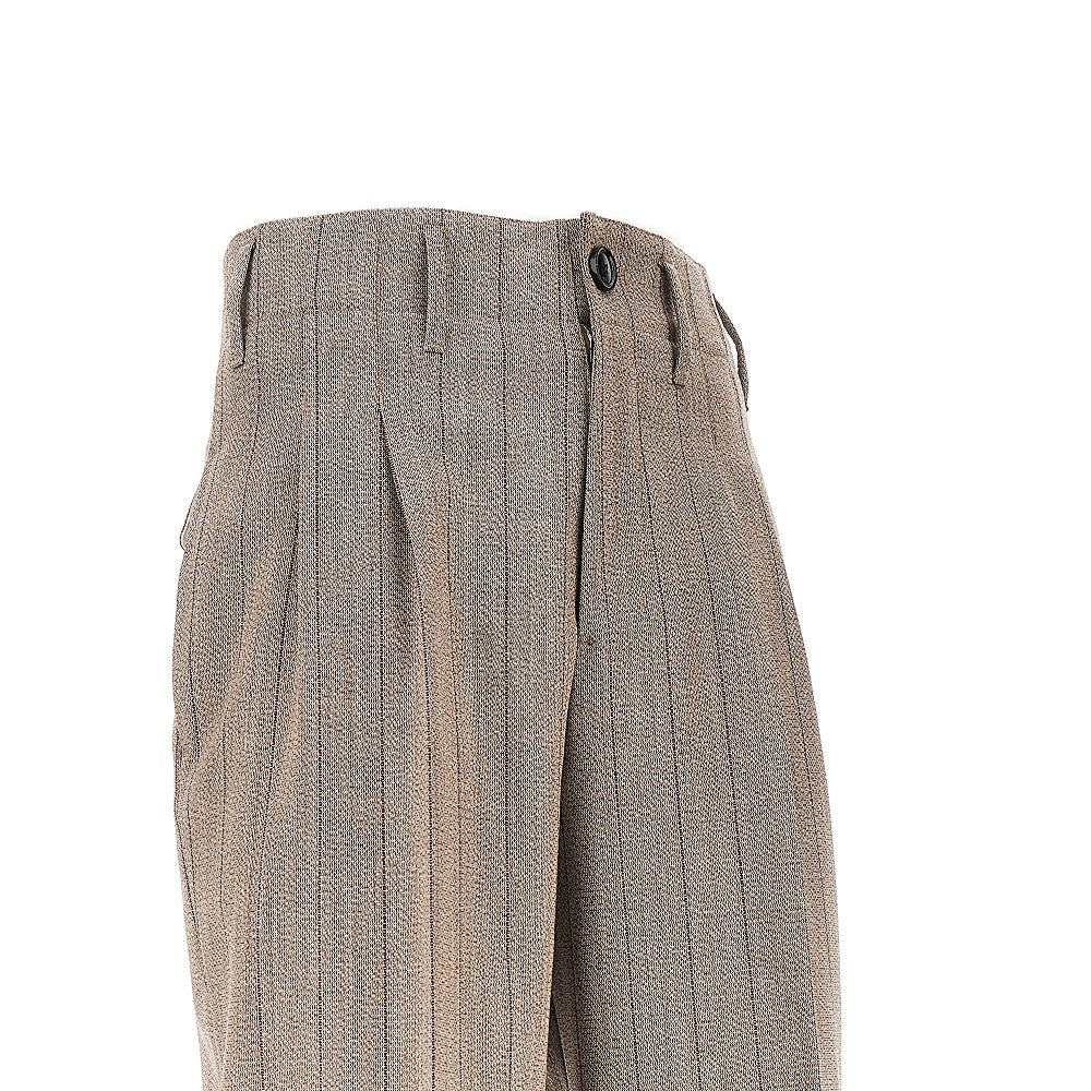 Ami Men Wool Pants With Darts AMI PARIS