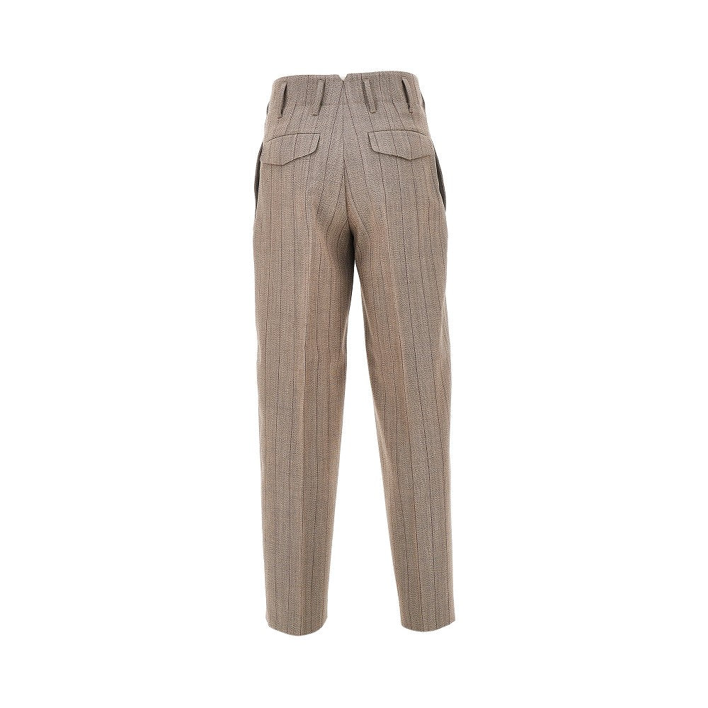Ami Men Wool Pants With Darts AMI PARIS
