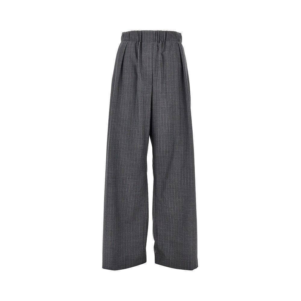 Jil Sander Women Pinstriped Wool Pants JIL SANDER