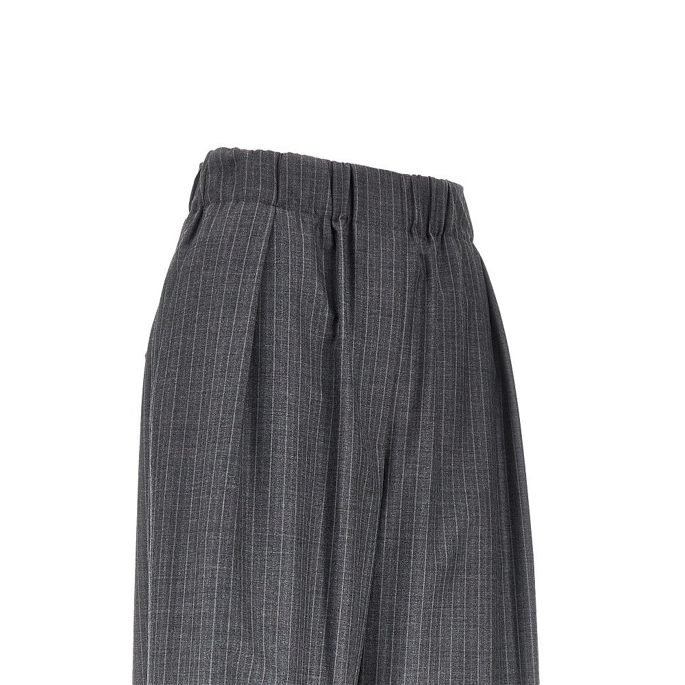 Jil Sander Women Pinstriped Wool Pants JIL SANDER