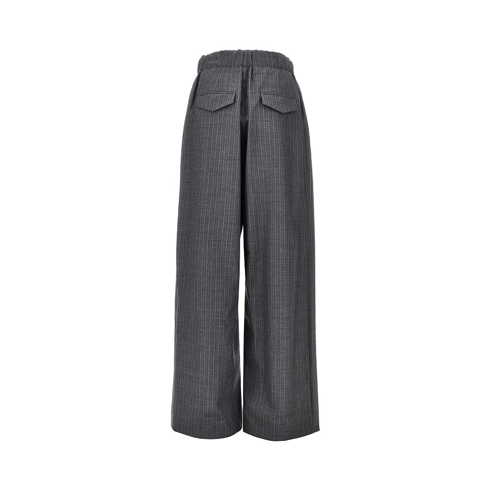 Jil Sander Women Pinstriped Wool Pants JIL SANDER