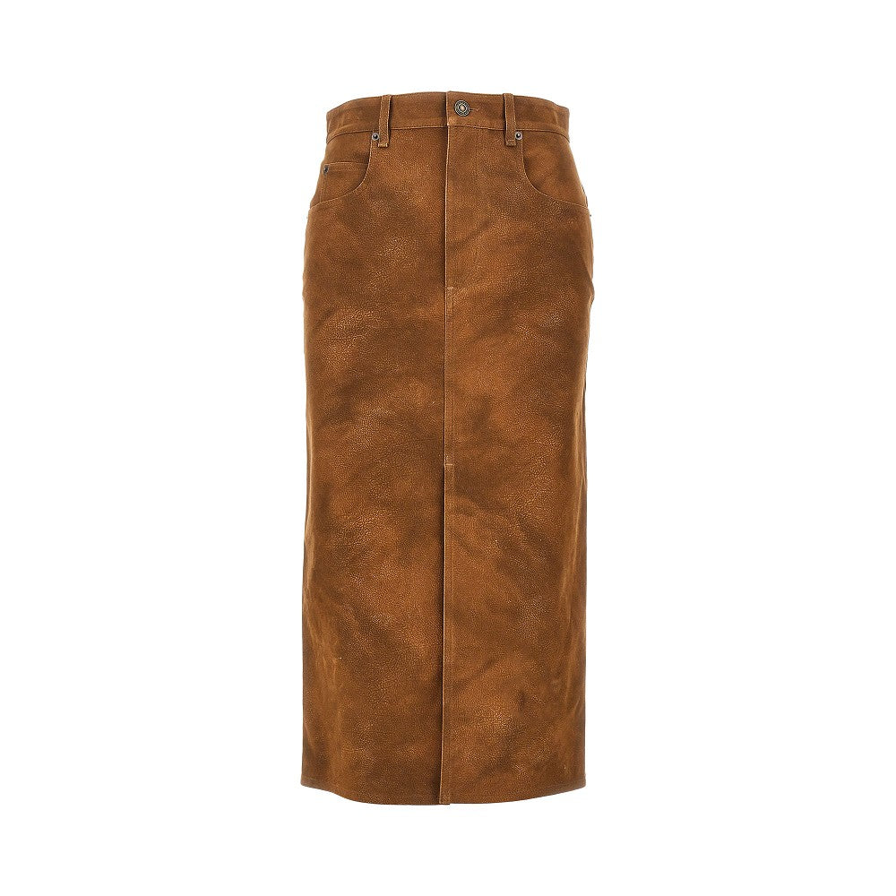 Isabel Marant Etoile Women 'Bisane' Faux Leather Skirt ISABEL MARANT ETOILE