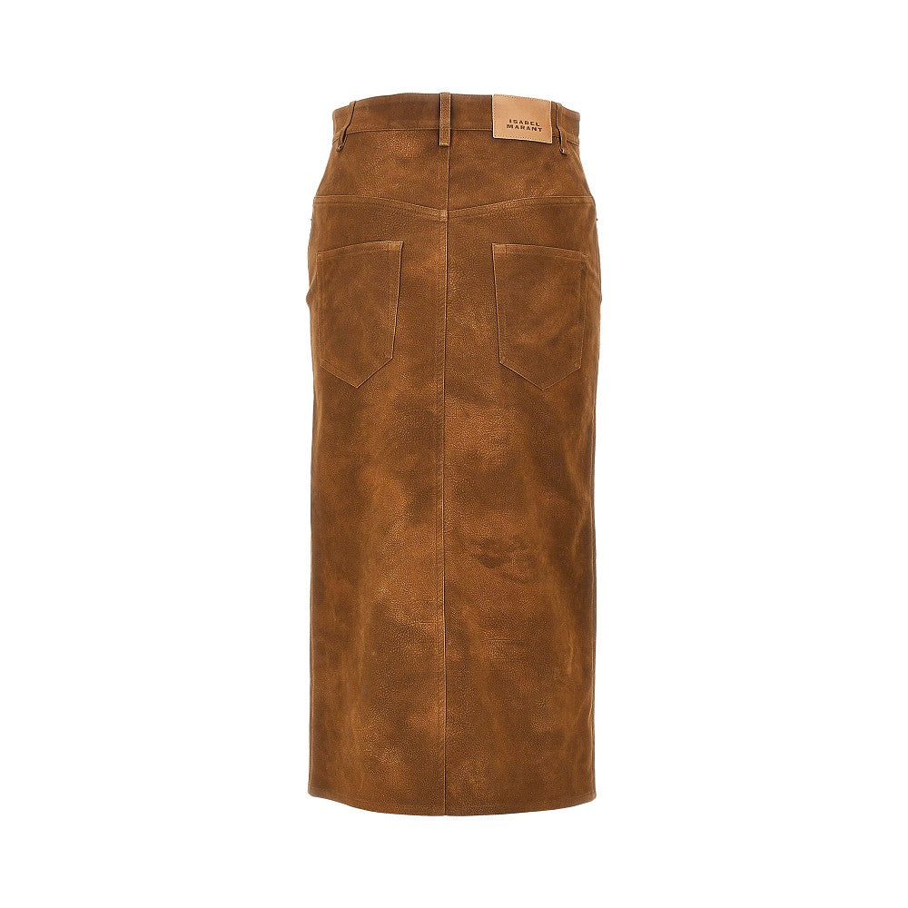 Isabel Marant Etoile Women 'Bisane' Faux Leather Skirt ISABEL MARANT ETOILE