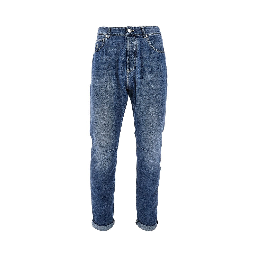 Brunello Cucinelli Men Denim Five-Pocket Pants BRUNELLO CUCINELLI