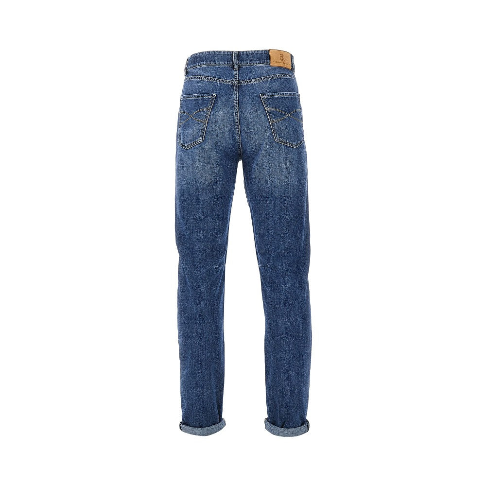 Brunello Cucinelli Men Denim Five-Pocket Pants BRUNELLO CUCINELLI