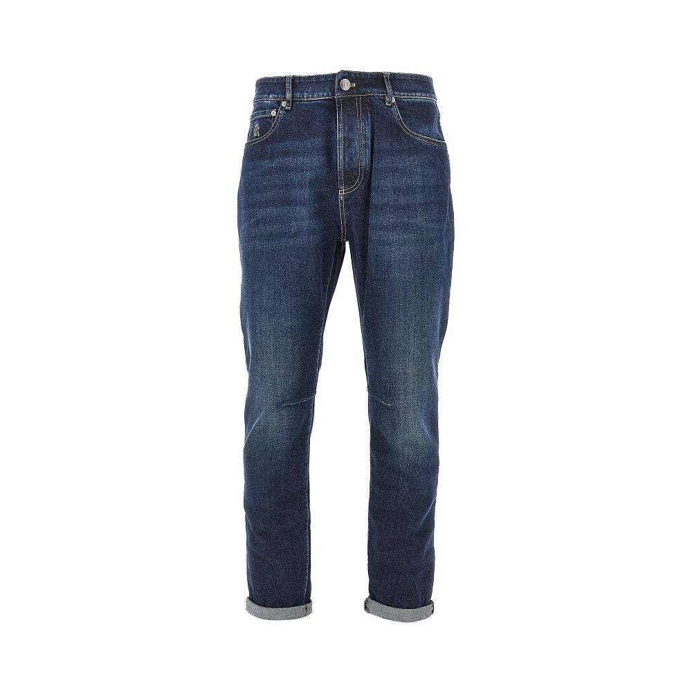 Brunello Cucinelli Men Stretch Denim Leisure Fit Jeans BRUNELLO CUCINELLI
