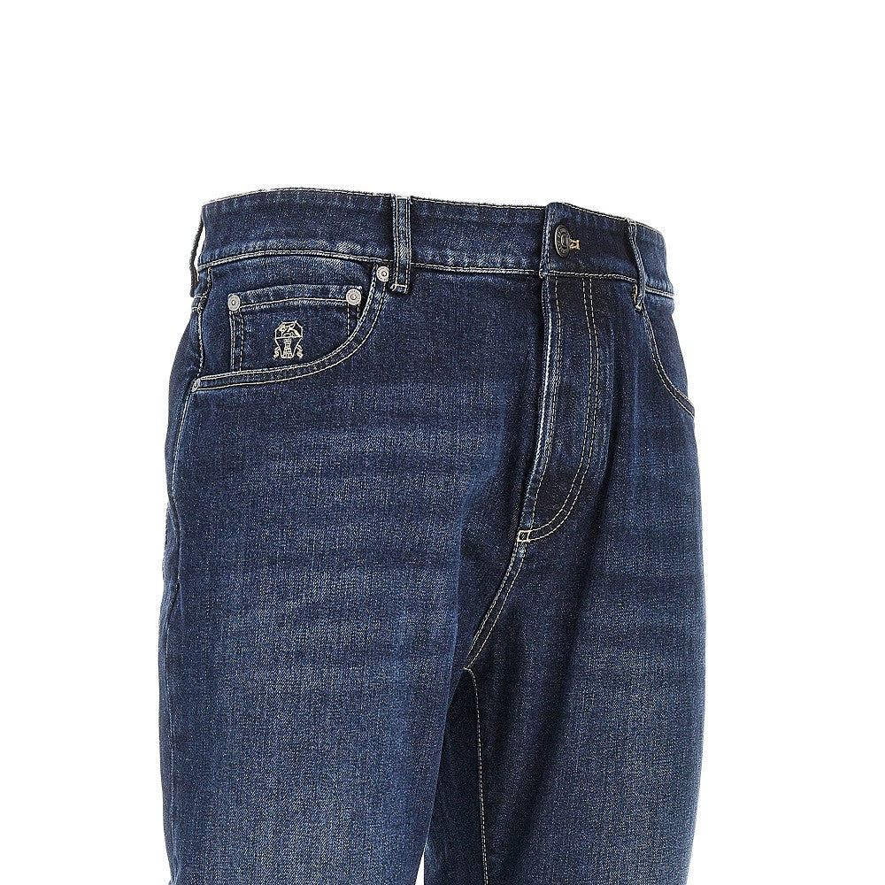 Brunello Cucinelli Men Stretch Denim Leisure Fit Jeans BRUNELLO CUCINELLI