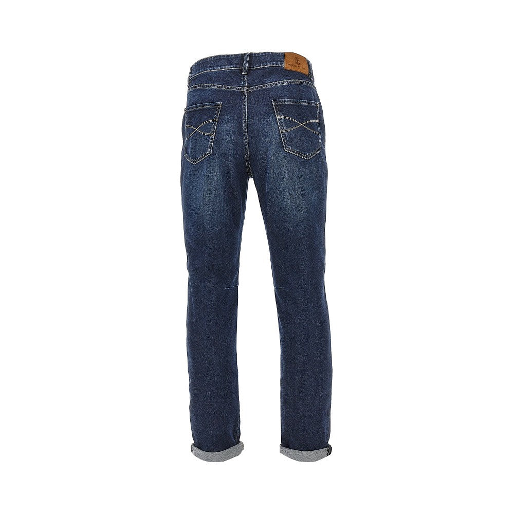 Brunello Cucinelli Men Stretch Denim Leisure Fit Jeans BRUNELLO CUCINELLI