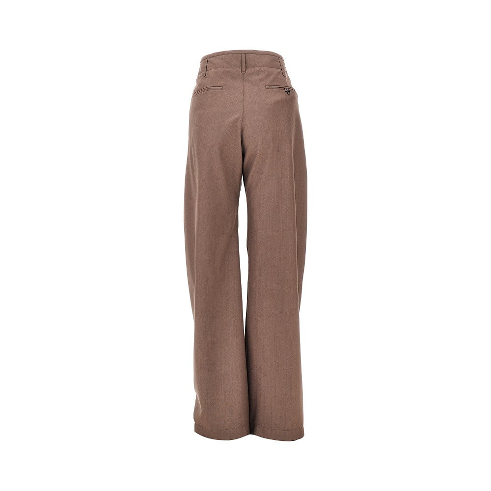 Lemaire Women Blend Tropical Wool Baggy Pants LEMAIRE