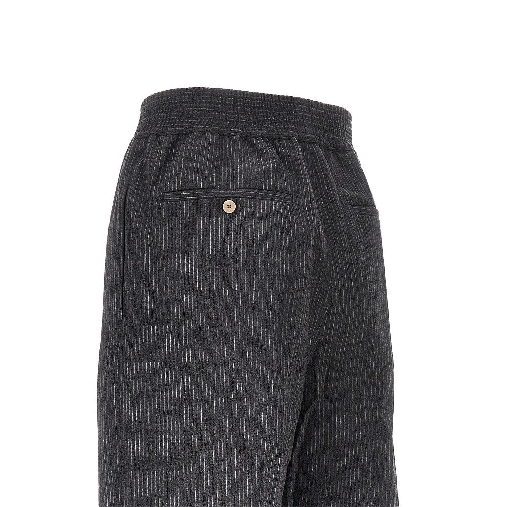 Jacquemus Men 'Miami' Pants With Pin-Striped Motif JACQUEMUS