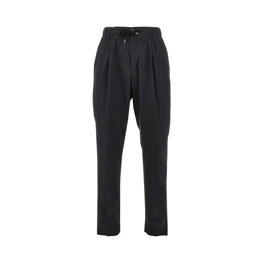 Herno Men Technical Poplin Pants With Drawstring HERNO
