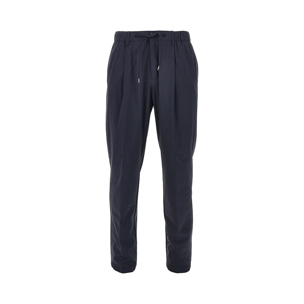 Herno Men Technical Poplin Pants With Drawstring HERNO