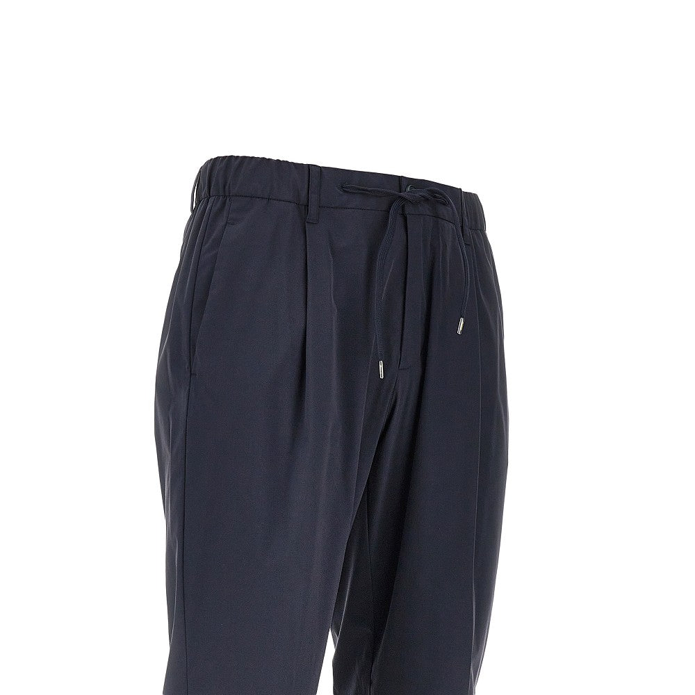 Herno Men Technical Poplin Pants With Drawstring HERNO