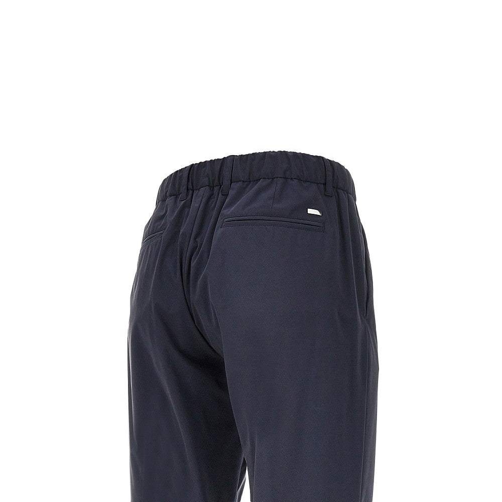 Herno Men Technical Poplin Pants With Drawstring HERNO
