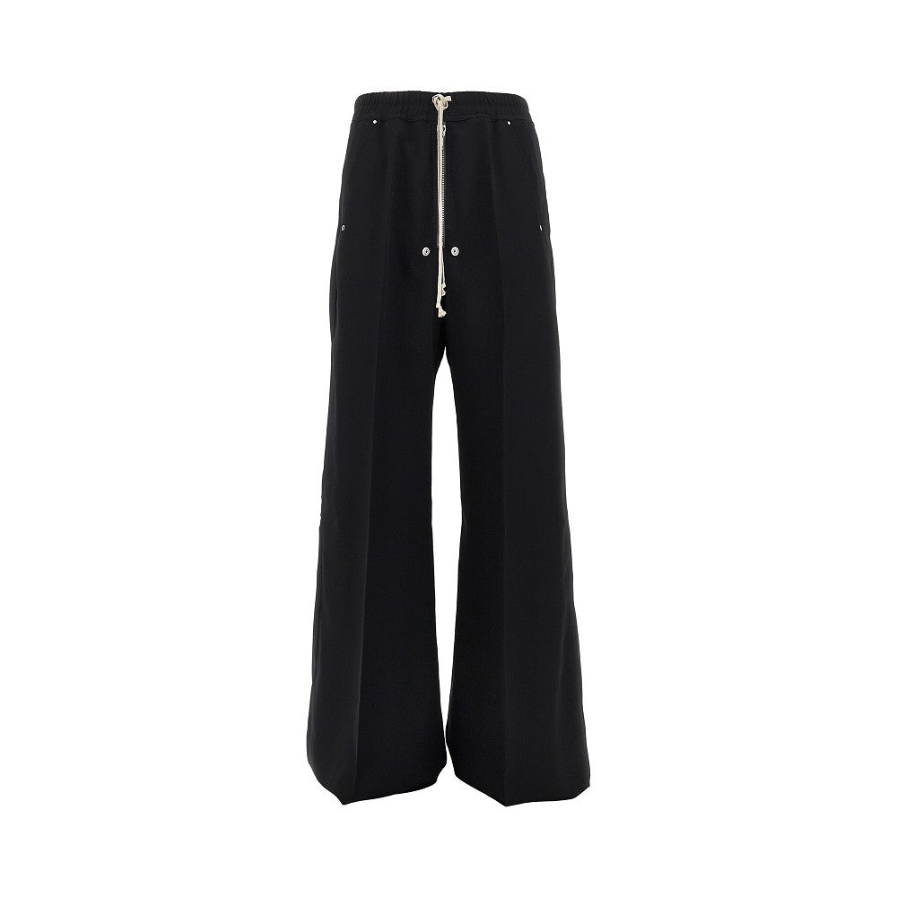 Rick Owens Men Wool Canvas Wide Bela Pants RICK OWENS