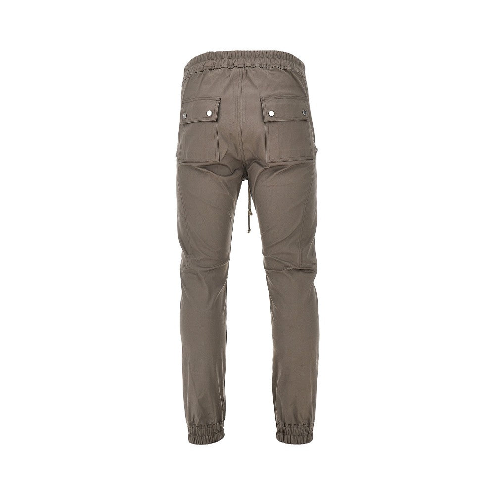 Rick Owens Men Stretch Cotton 'Heizer' Cargo Pants RICK OWENS