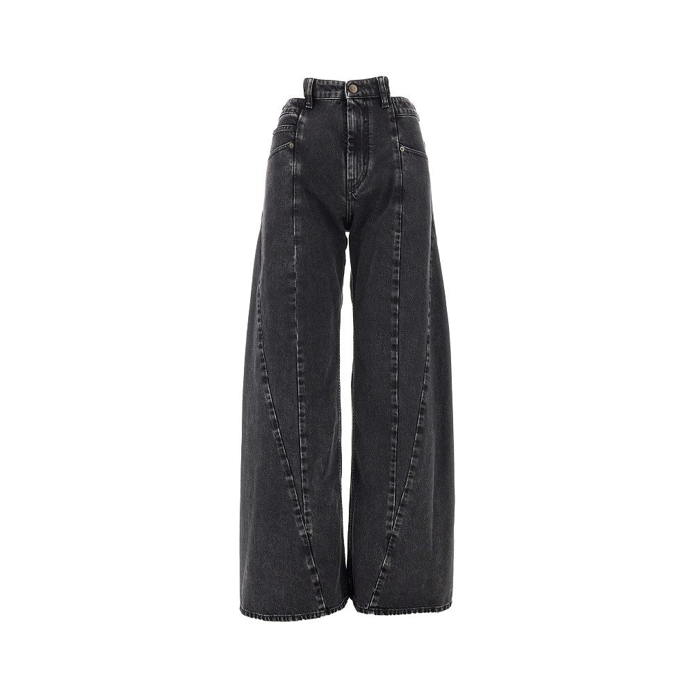 Maison Margiela Women Cut-Out Waist Jeans MAISON MARGIELA
