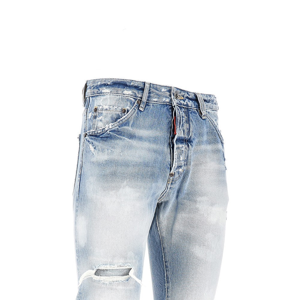 Dsquared2 Men Light Wash 'Teddy' Jeans DSQUARED2