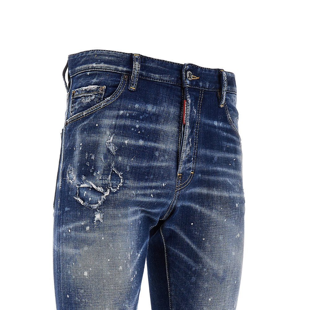 Dsquared2 Men Stretch Denim Cool Guy Jeans DSQUARED2