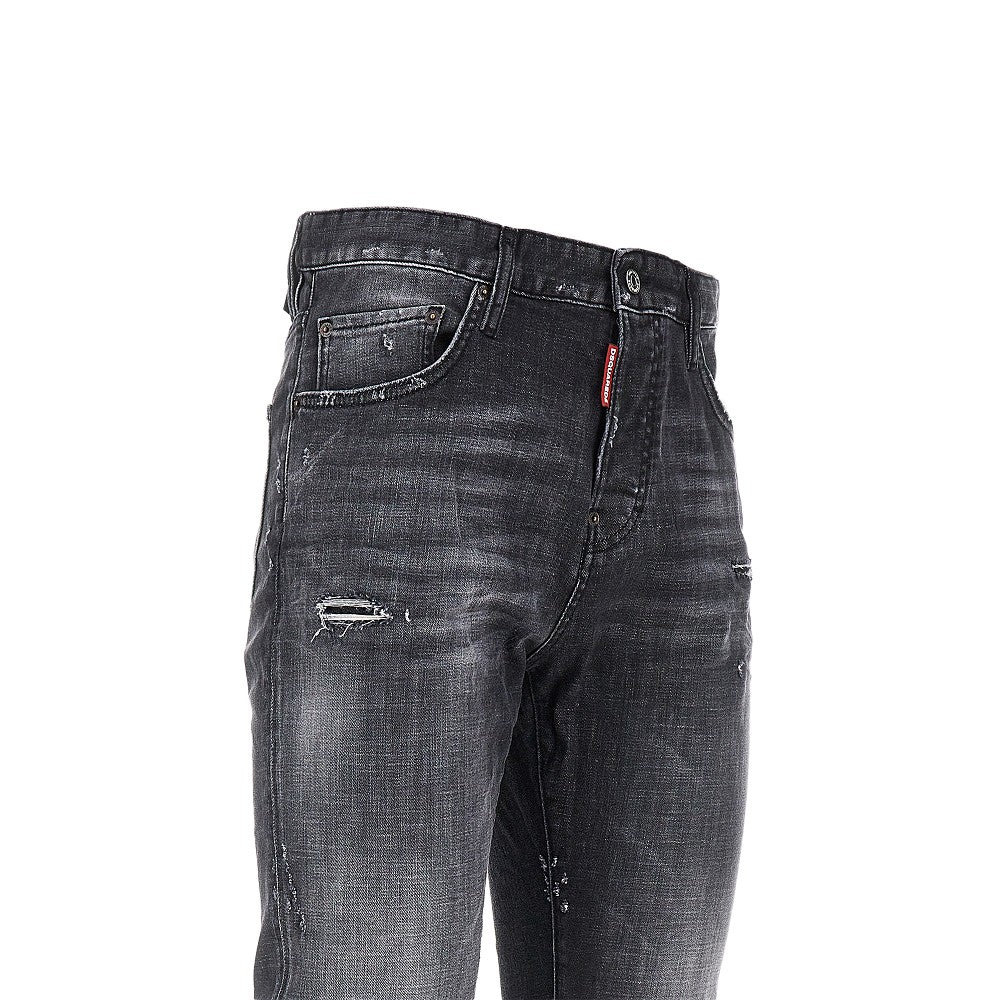 Dsquared2 Men Stretch Denim 'Teddy' Jeans DSQUARED2