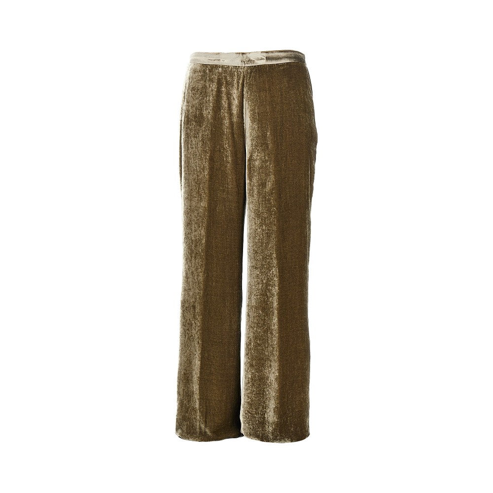 Etro Women Velvet Palazzo Pants ETRO