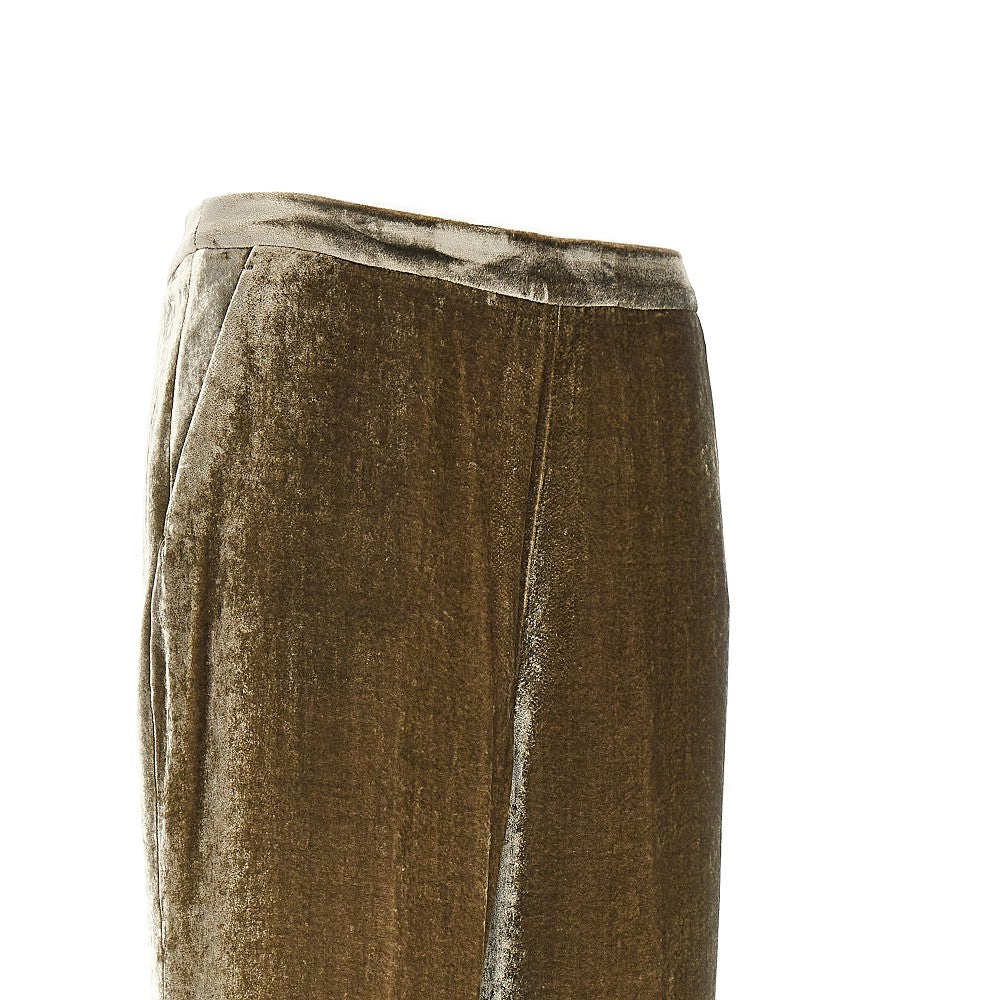 Etro Women Velvet Palazzo Pants ETRO