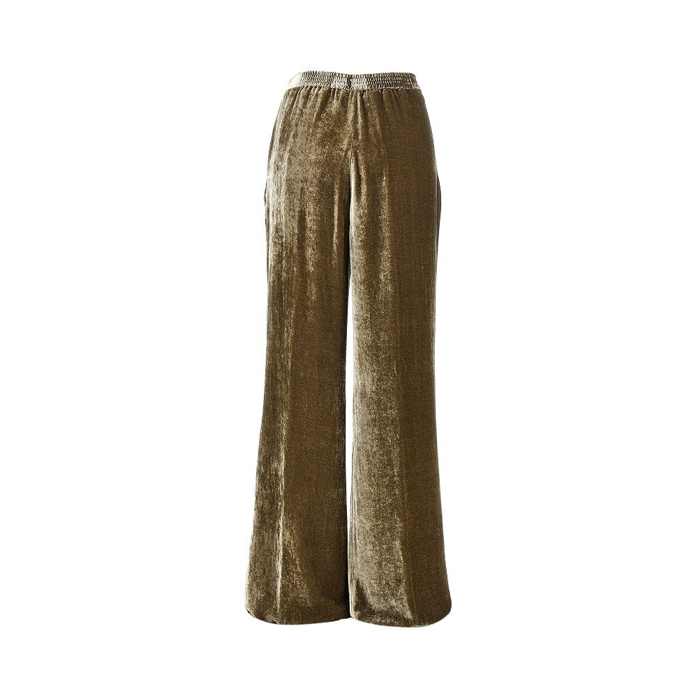 Etro Women Velvet Palazzo Pants ETRO