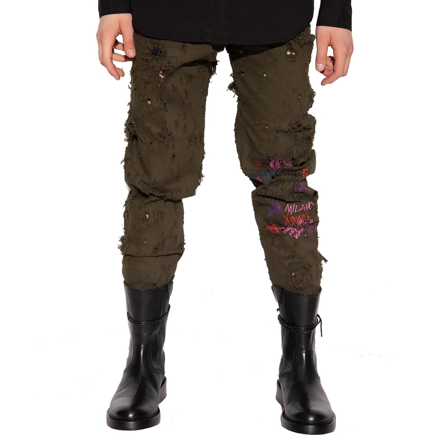 Dsquared2 Â€˜Aviatorâ€™ Relaxed-Fitting Trousers Men DSQUARED2