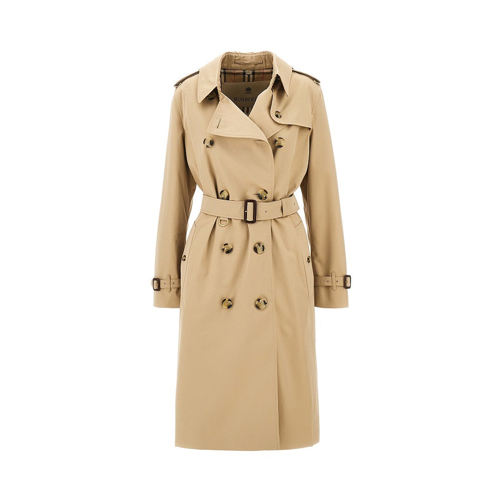 Burberry Women Long 'Kensington' Trench Coat BURBERRY