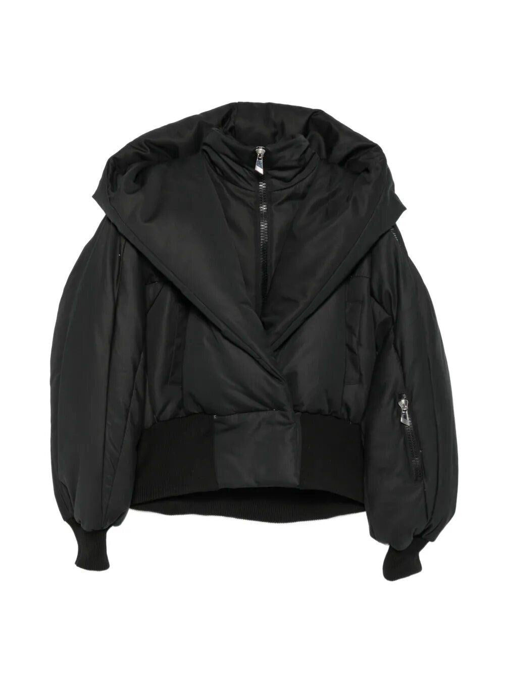 The Attico Women Hooded Down Jacket THE ATTICO